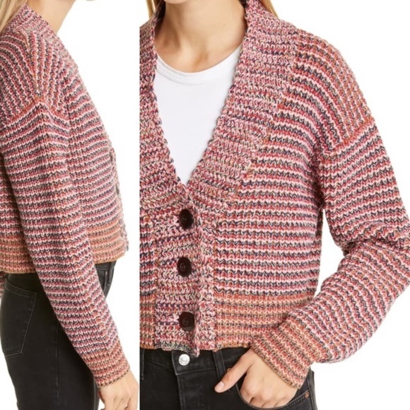 Barely Worn! "Montana" Cropped Cardigan by THE GREAT. - Picture 10 of 11